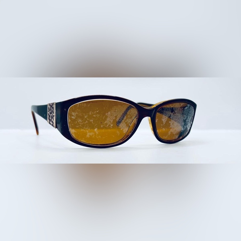 Chelsea Morgan Sun CMS0005 Brown Oval Sunglasses Frames Only